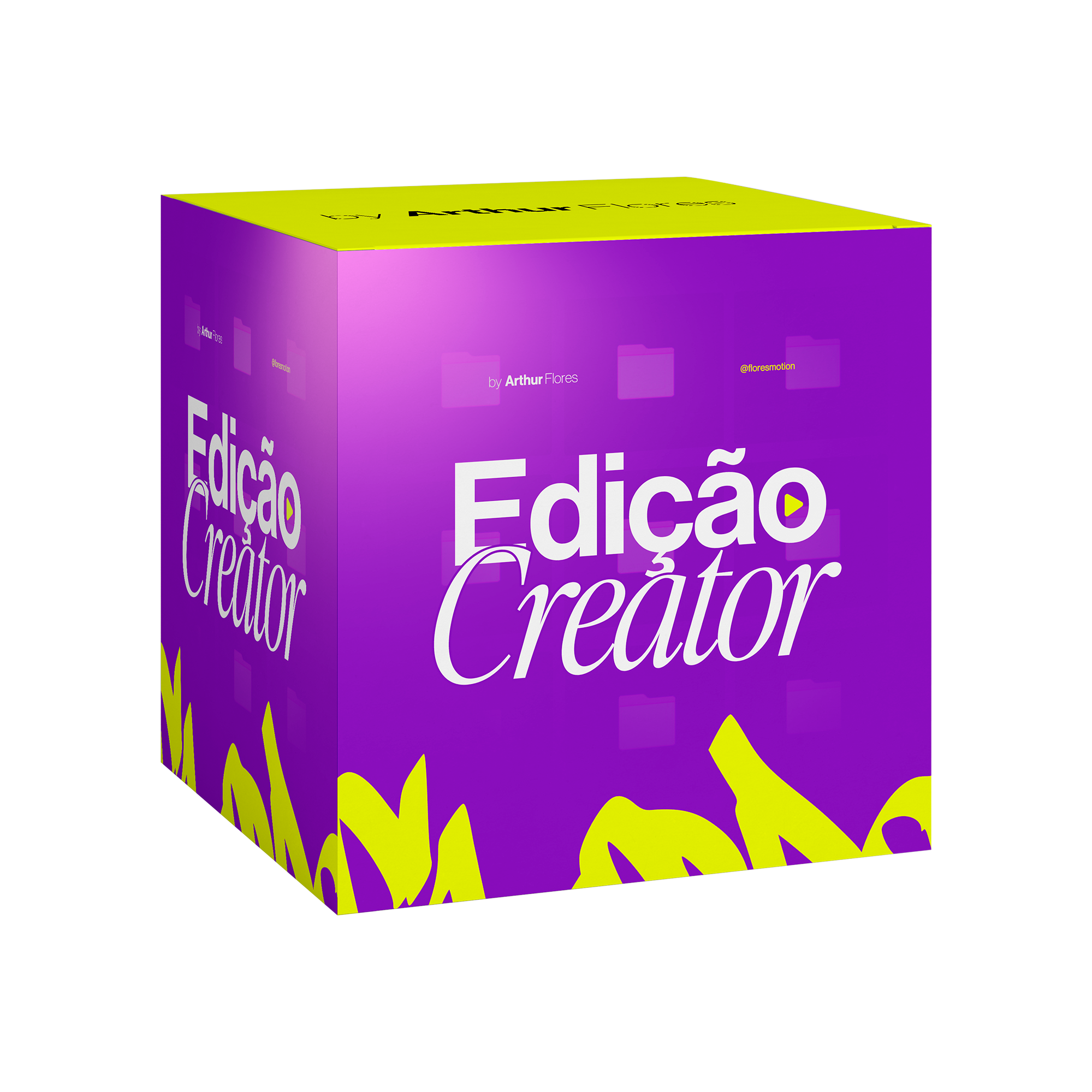 Caixa do pack Edição Creator